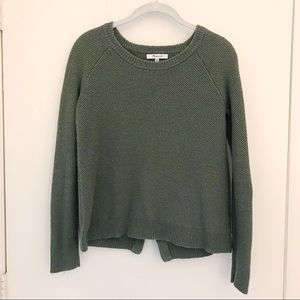 Madewell cross back sweater